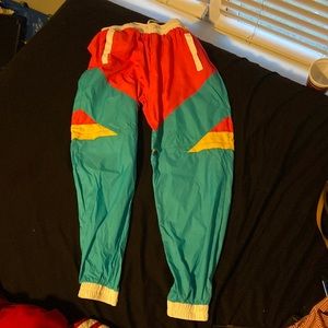 Retro Funny Guy Windbreaker Track Pants